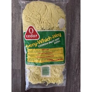 O Cedar Every Which Way All Surface  Duster Dust Mop Head Refill SEALED Vintage